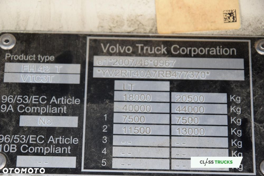 Volvo FH 500 Globetrotter XL i-ParkCool ACC - 20