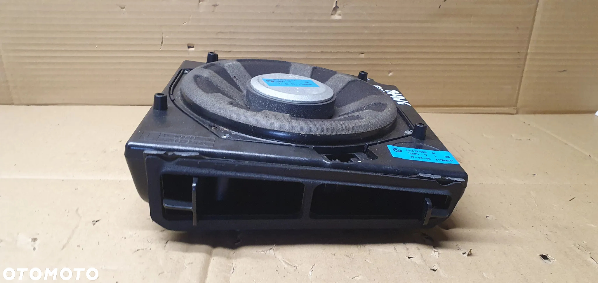 Głośnik subwoofer lewy BMW 6 E63 6929101 6919355 - 6