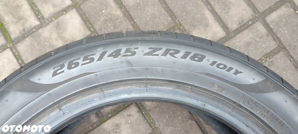 OPONY 265/45R18 PIRELLI PZERO (3117) 6mm LATO 2 SZTUKI PARA - 5