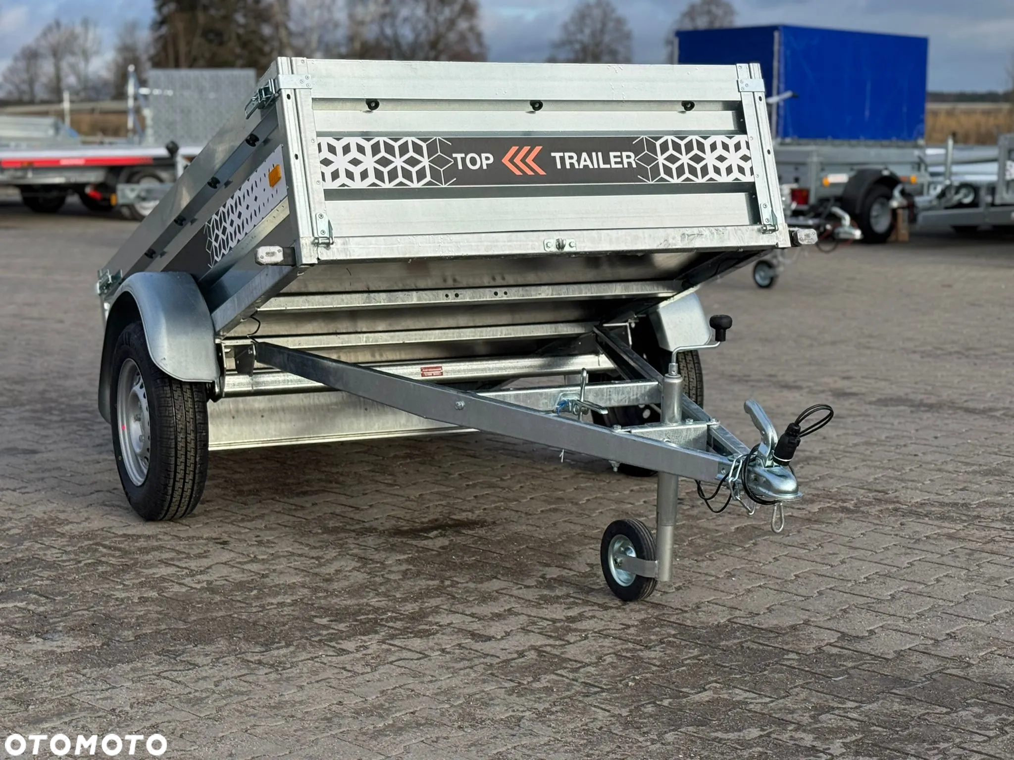 MAZZO DOSTAWA! Przyczepa Top Trailer TT20 MAX 202x131x45cm DMC 750 kg SPAWANA! kat. B, MOCNA! PROMOCJA CENOWA! - 5