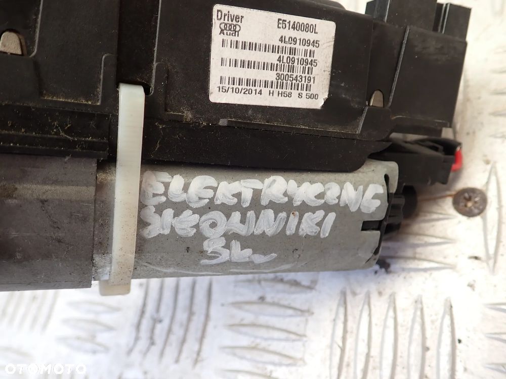 ELEKTRYCZNY SIŁOWNIK KLAPY 4L0827851E , 4L0827851F, 4K5827851B, 8K9827851 - 11