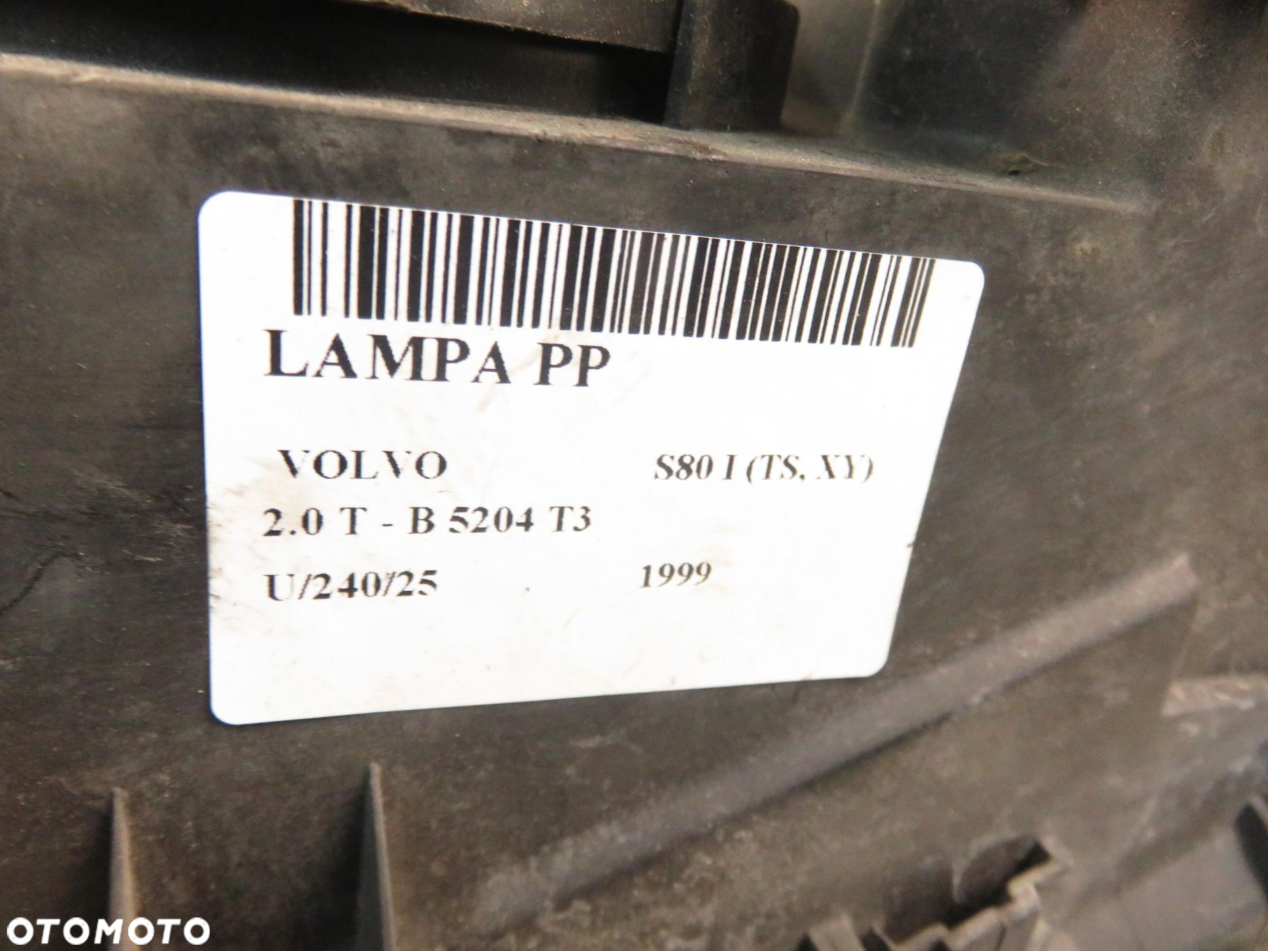 LAMPA PRAWA PRZEDNIA VOLVO S80 I - 5