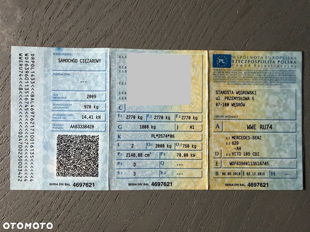 Mercedes-Benz Vito Salon PL stan idealny Iwł. - 8