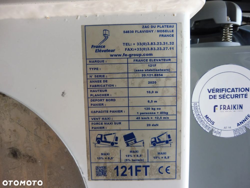 Renault Master Zwyżka Podnośnik koszowy - 8