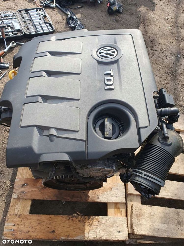 SILNIK VW AUDI SEAT SKODA 1.6 TDI KOD CAYZ - 4