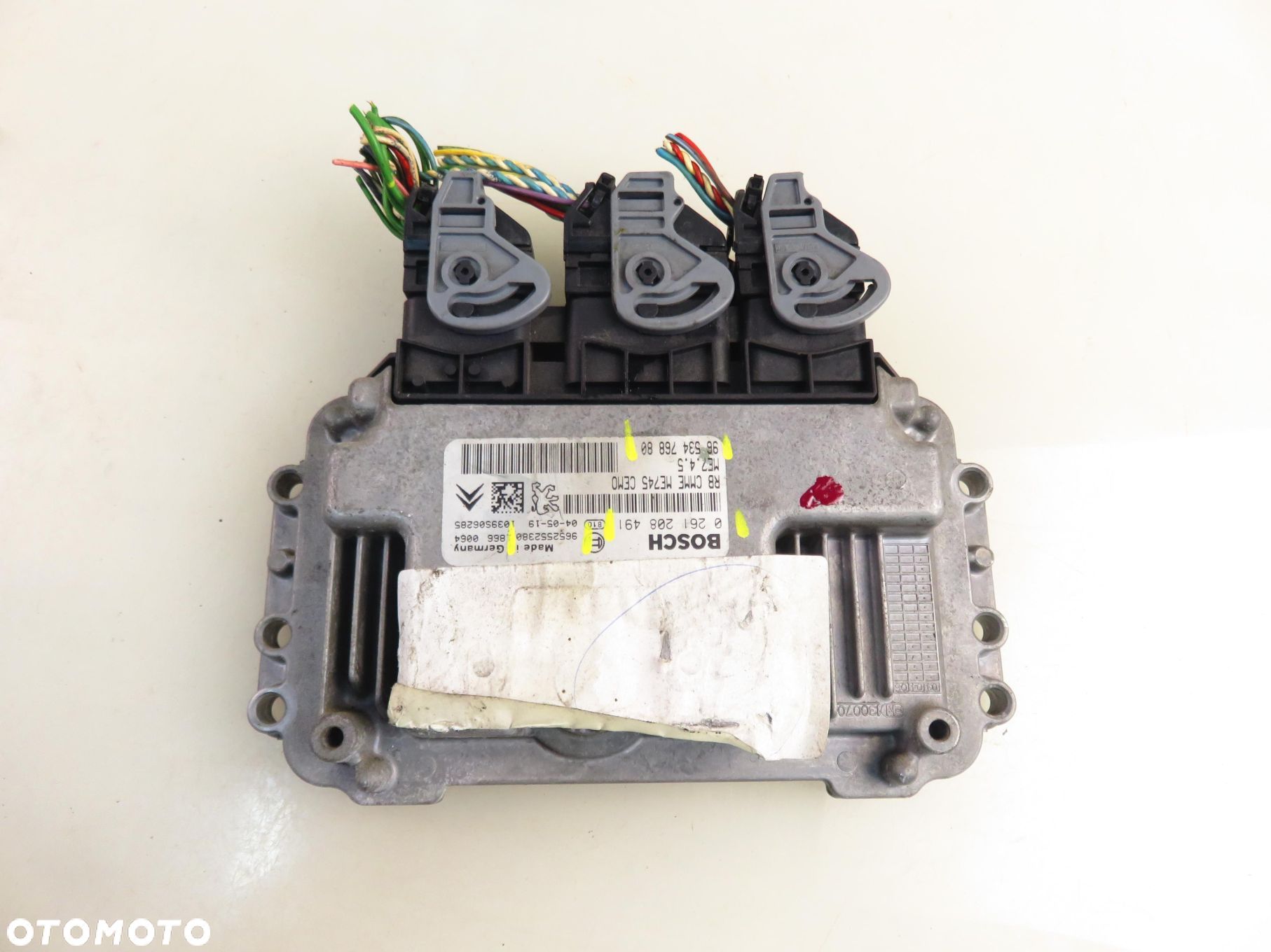 STEROWNIK CITROEN C4 I 1.6 16V  9653476880 9652552380 0261208491 - 1
