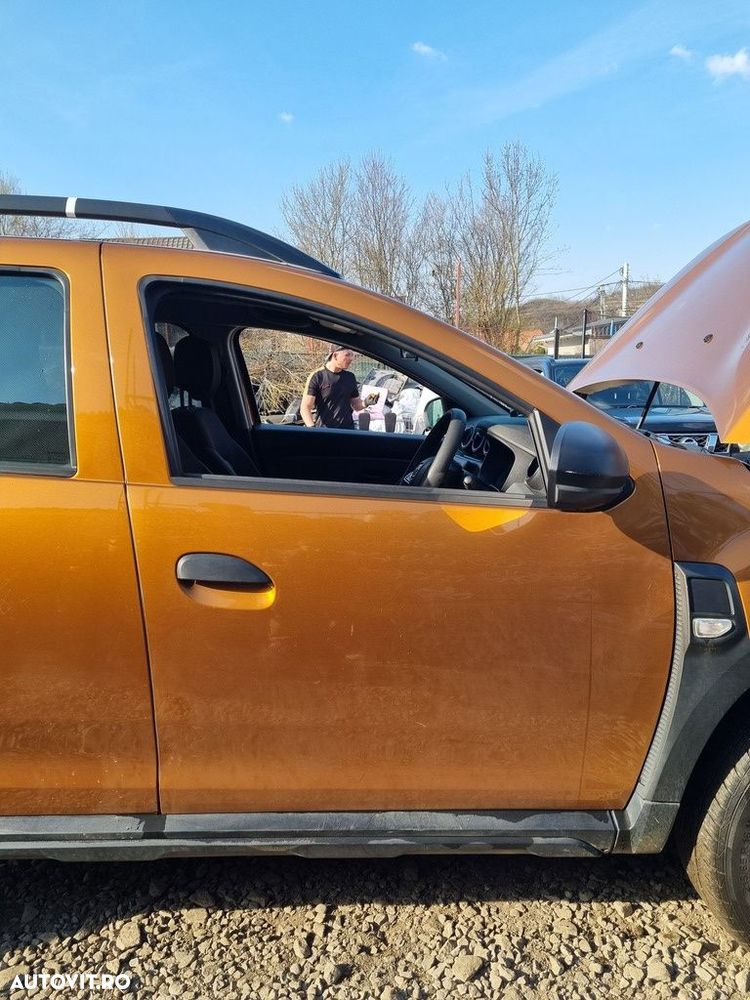 Usa Dreapta Fata Dacia Duster II 2018 - 2021 SUV 4 Usi Orange Atacama TEEPY (1473) FARA ... - 1