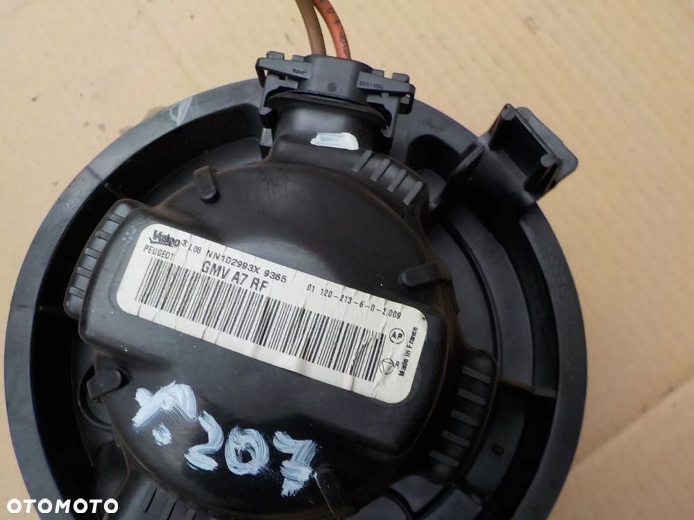 wentylator dmuchawa nawiewu peugeot 207 EUROPA N102993X - 2
