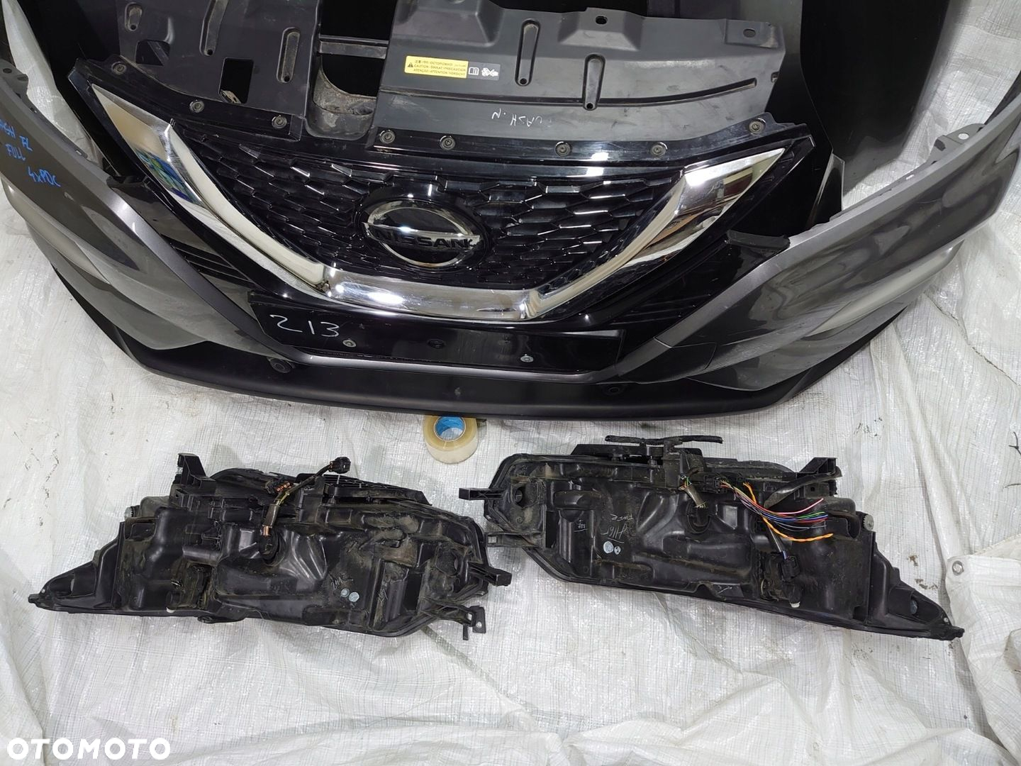 QASHQAI II LIFT FULL PRZOD MASKA ZDERZAK LAMPY PAS - 6