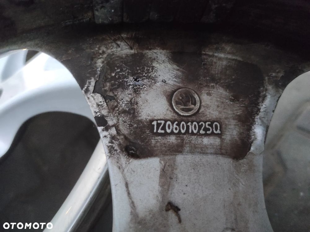 FELGI ALUMINIOWE ALUFELGI KOŁA 5X112 R17 7J ET54 1Z0601025Q SKODA OCTAVIA 2 SUPERB 2 VW AUDI SEAT CAŁE PROSTE WYSYŁKA !!!!!!!!! - 6