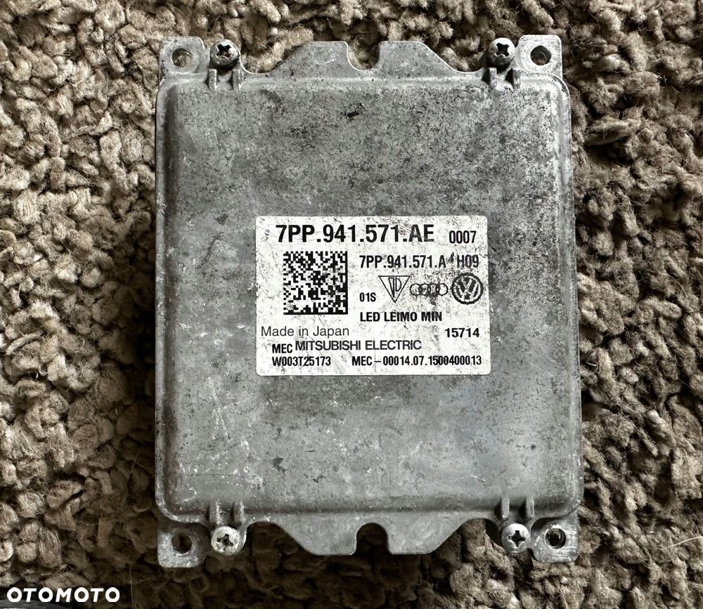 moduł led przetwornica vw crafter 7pp941571ae passat b8 touran audi a4 b9 - 2