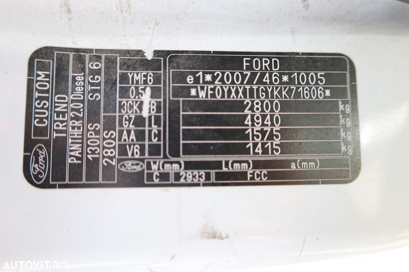 Ford Transit Custom - 20