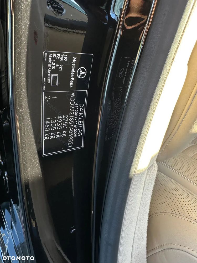 Mercedes-Benz Klasa S 500 4-Matic L 7G-TRONIC - 39