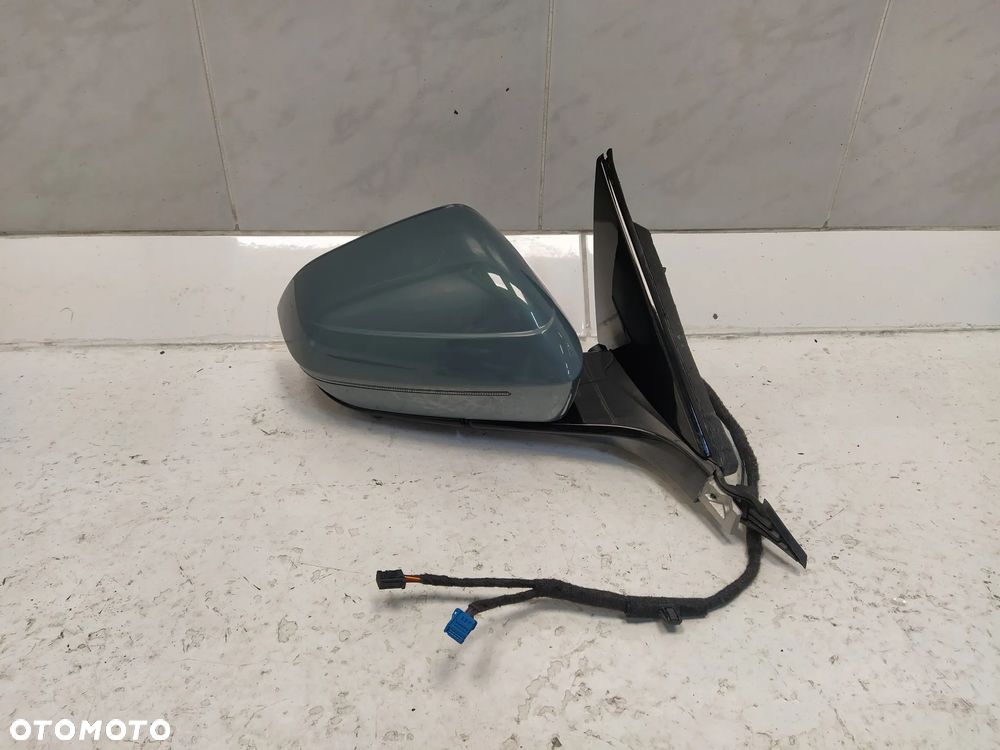 BMW 5 G60 G61 LUSTERKO ZEWNĘTRZNE PRAWE ASFERYCZNE ASYSTENT FOTOCHROM KAMERA 9+8+1 PIN KOMPLETNE UK ORYGINAŁ - 3