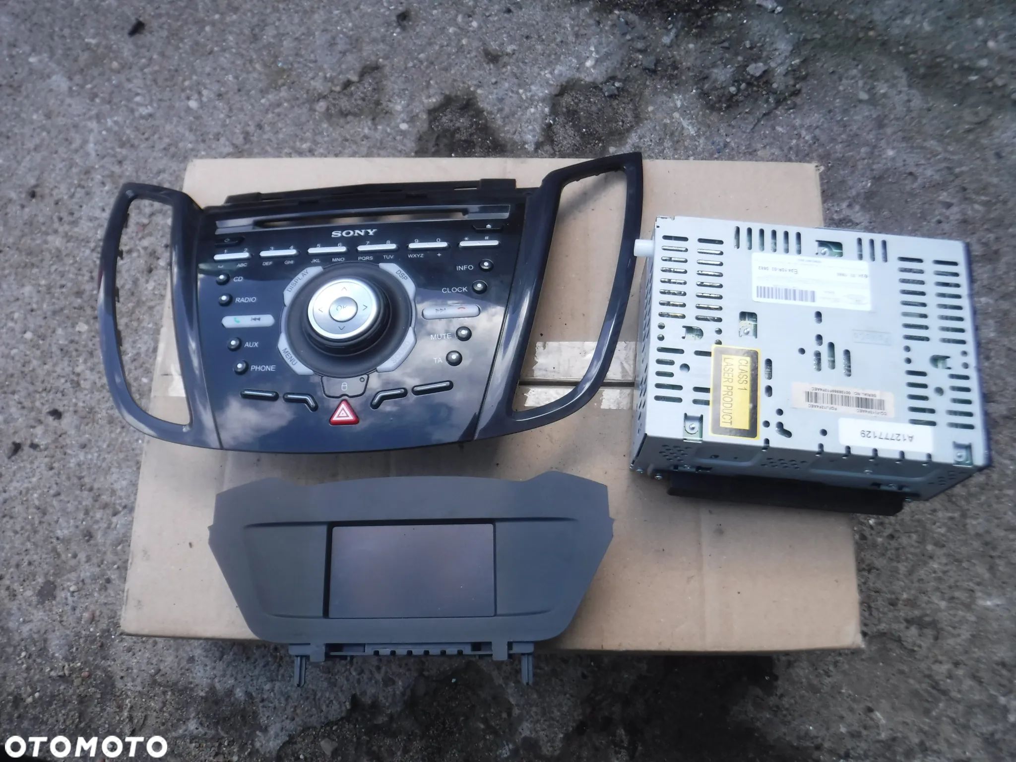 Ford Kuga Mk2  radio  CV4T-19C107-GG  DM5T-18B955-GB CV4T-18K811-SA panel czytnik ekran kpl - 1