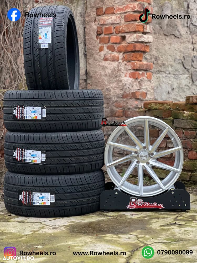Jante BMW R19 Roti BMW R19 BMW G20 G22 G30 G31 G11 G12 X3 X4 G02 cu anvelope vara sau iarna R19 245/275 jante Vossen CVT Concave
