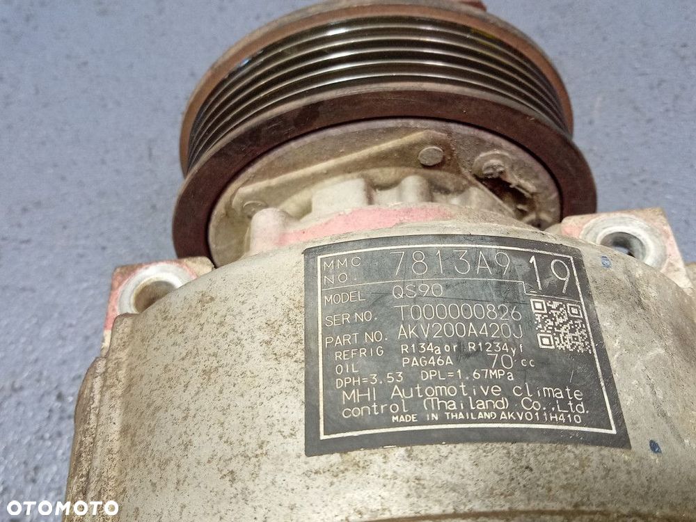 C4 AIRCROSS 1.6HDI SPRĘŻARKA KLIMATYZACJI 7813A919 - 6