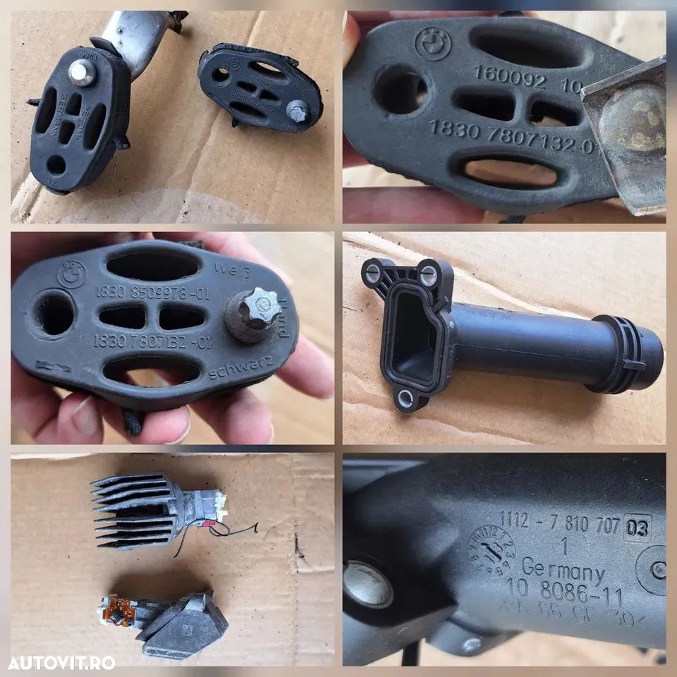 Stop dr sp droser ECU parcare modul AHM calc servotronic oglinda camera surround view tipsuri amplificator difuzor cu incinta tweeter boxe borna plus cablaj pdc bmw - 7