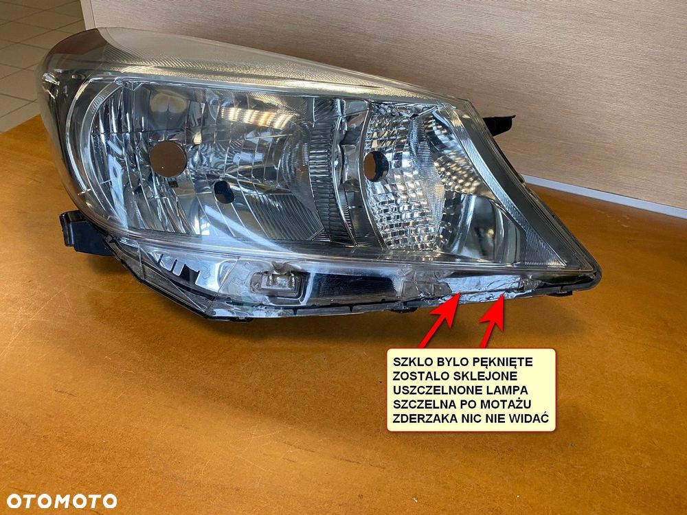 LAMPA PRZEDNIA PRAWA TOYOTA YARIS III 11-14 JASNA 0D-79 - 4