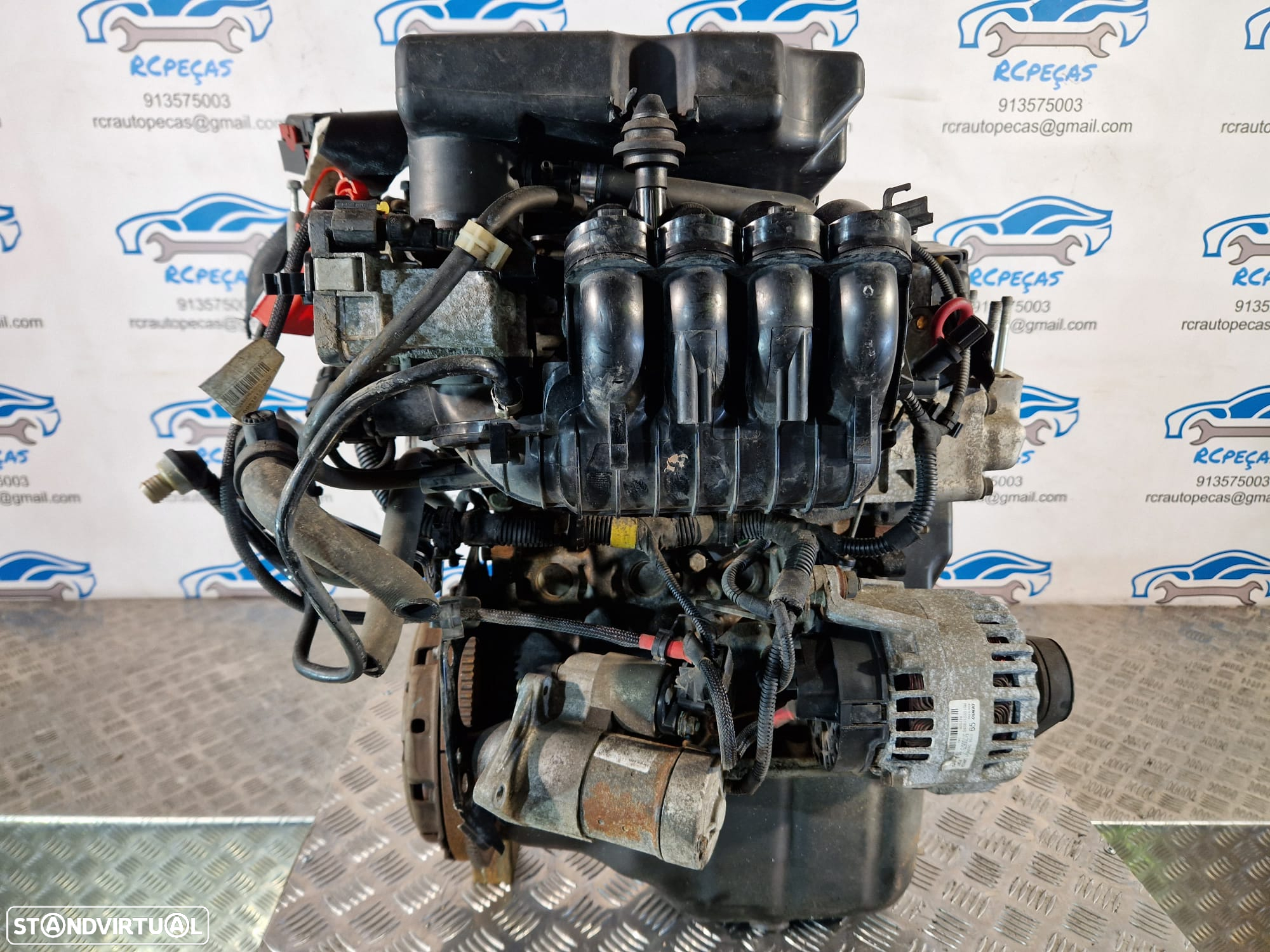 MOTOR COMPLETO 1.2i 8V 69CV 169A4000 169A4.000 4428543 FIAT 500 312 2010 PANDA 169 PUNTO EVO 199 GRAND PUNTO 199 FORD KA RU8 LANCIA Y YPSILON 843 - 3
