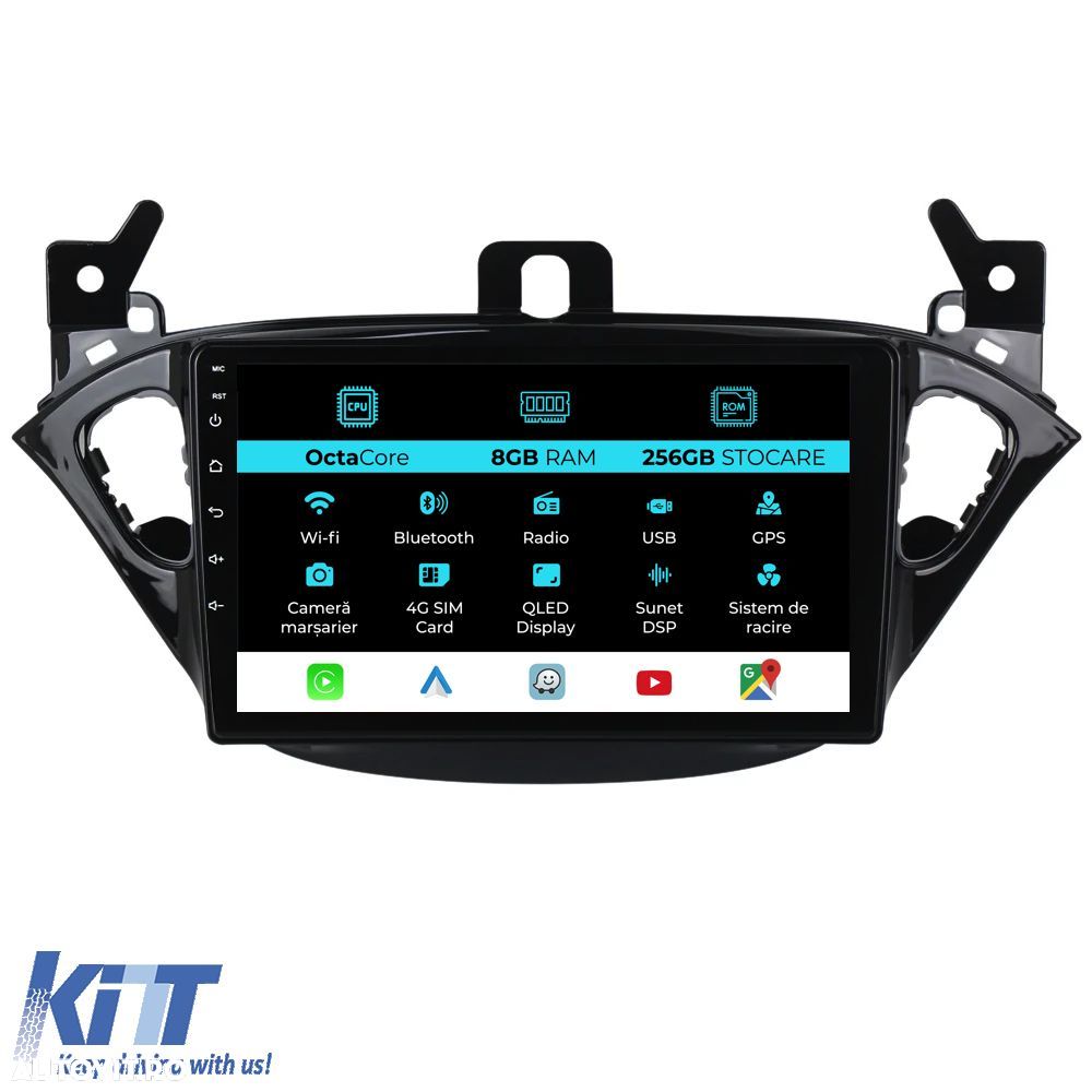 Navigatie Dedicata Opel Corsa E Adam (2012 - 2019), 9Inch, 8Gb Ram, 25 - 1