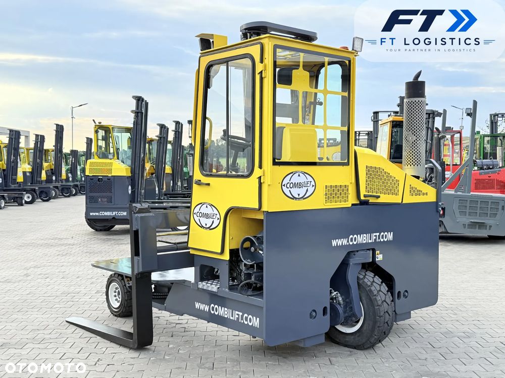 Combilift WÓZEK CZTEROKIERUNKOWY - WIELOKIERUNKOWY | COMBILIFT C4800 | GAS | DUPLEX 4040 MM | SZEROKI POZYCJONER WIDEŁ 3100 | WOLNY SKOK | NOWE OPONY | OGRZEWANIE | PO SERWISIE | STAN IDEALNY - 8