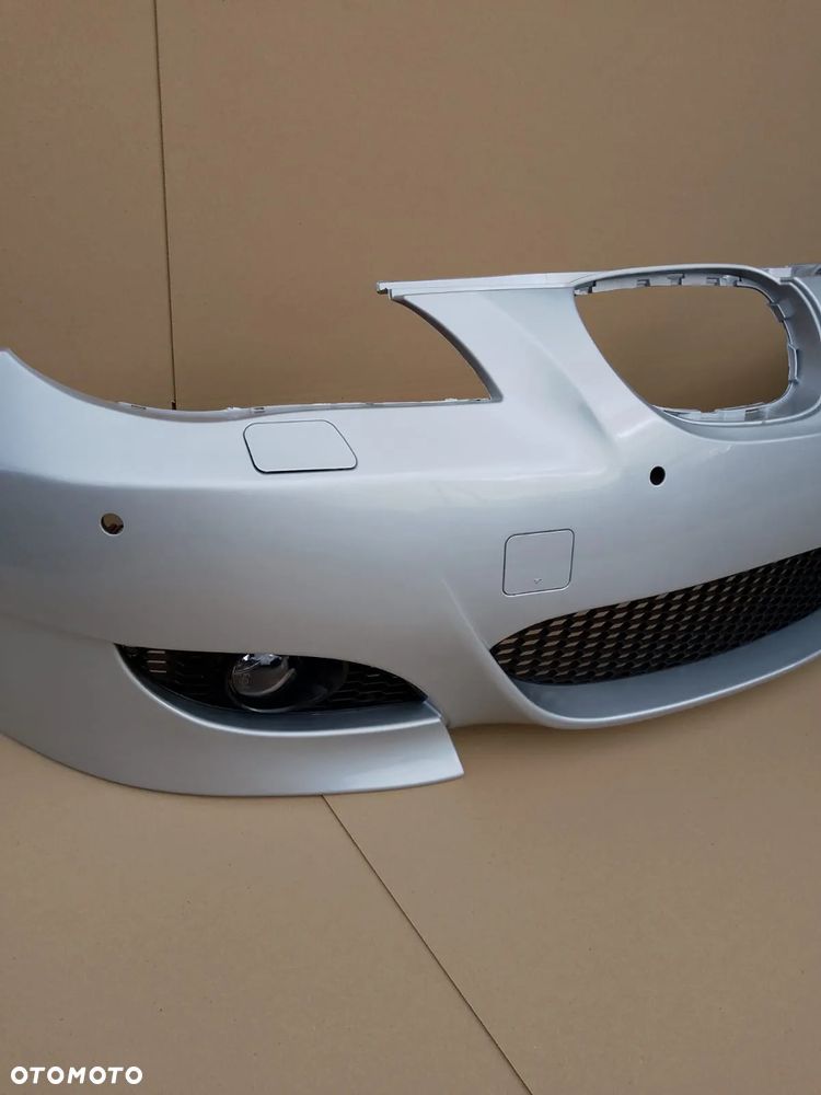 ZDERZAK BMW E60 M5 M PAKIET PRZÓD PDC po lift TITANSILBER - 3