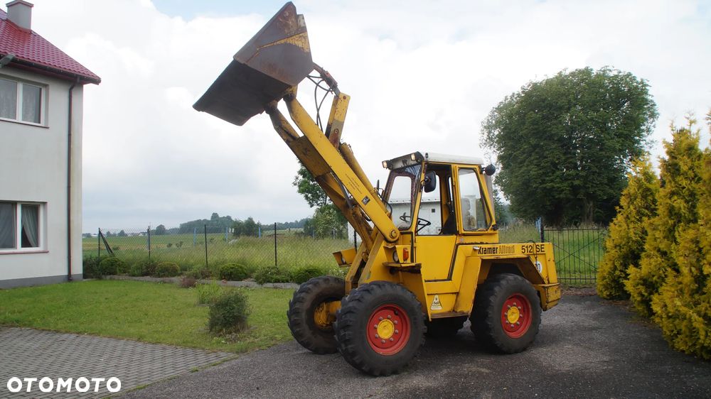 Kramer 512 ALLRAD 4x4 * WEBASTO * Mocna Łyżka + Widły do palet * Silnik Deutz 4 cylindrowy - 9