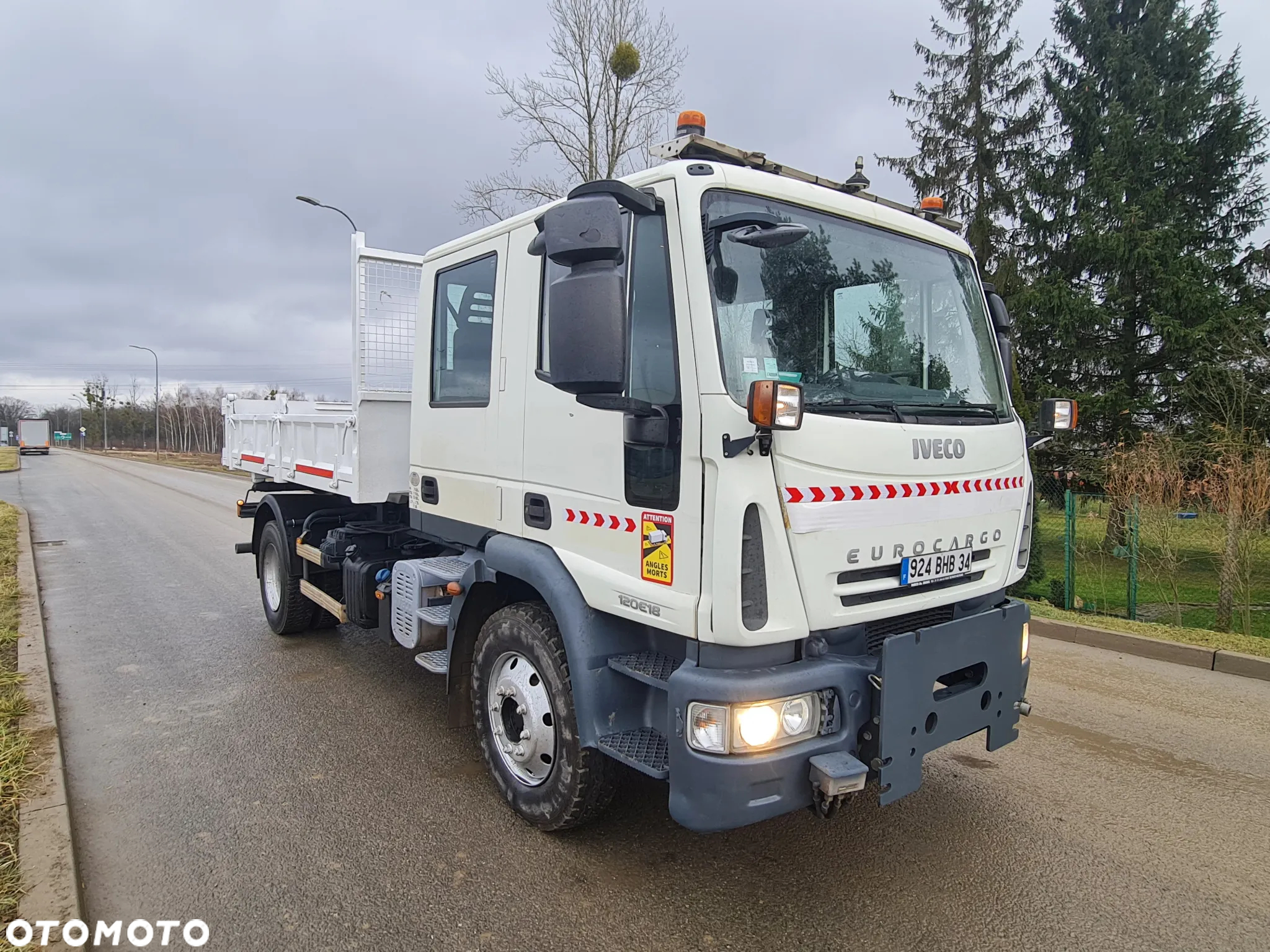 Iveco Eurocargo 2009 r. Wywrotka 2str. Tylko 70tyś km HYDROBURTA Specjalny Brygadówka Hydraulika Solarka Piaskarka - 23