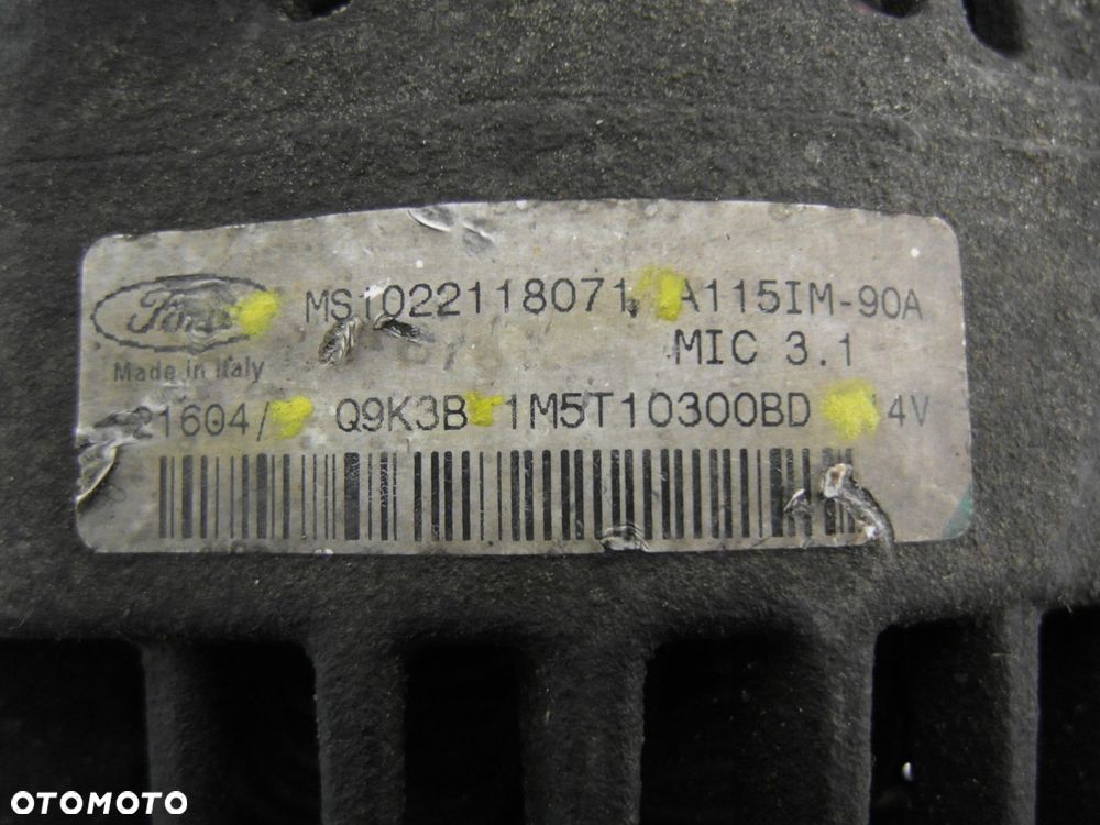 ALTERNATOR FORD FOCUS MK1 1.8 TDCi MS1022118071 1M5T10300BD - 11