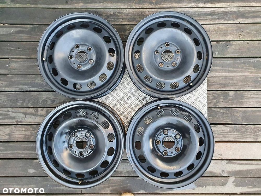 Oryginał felgi stalowe 16cali Volkswagen Caddy Sharan T-Roc - 1