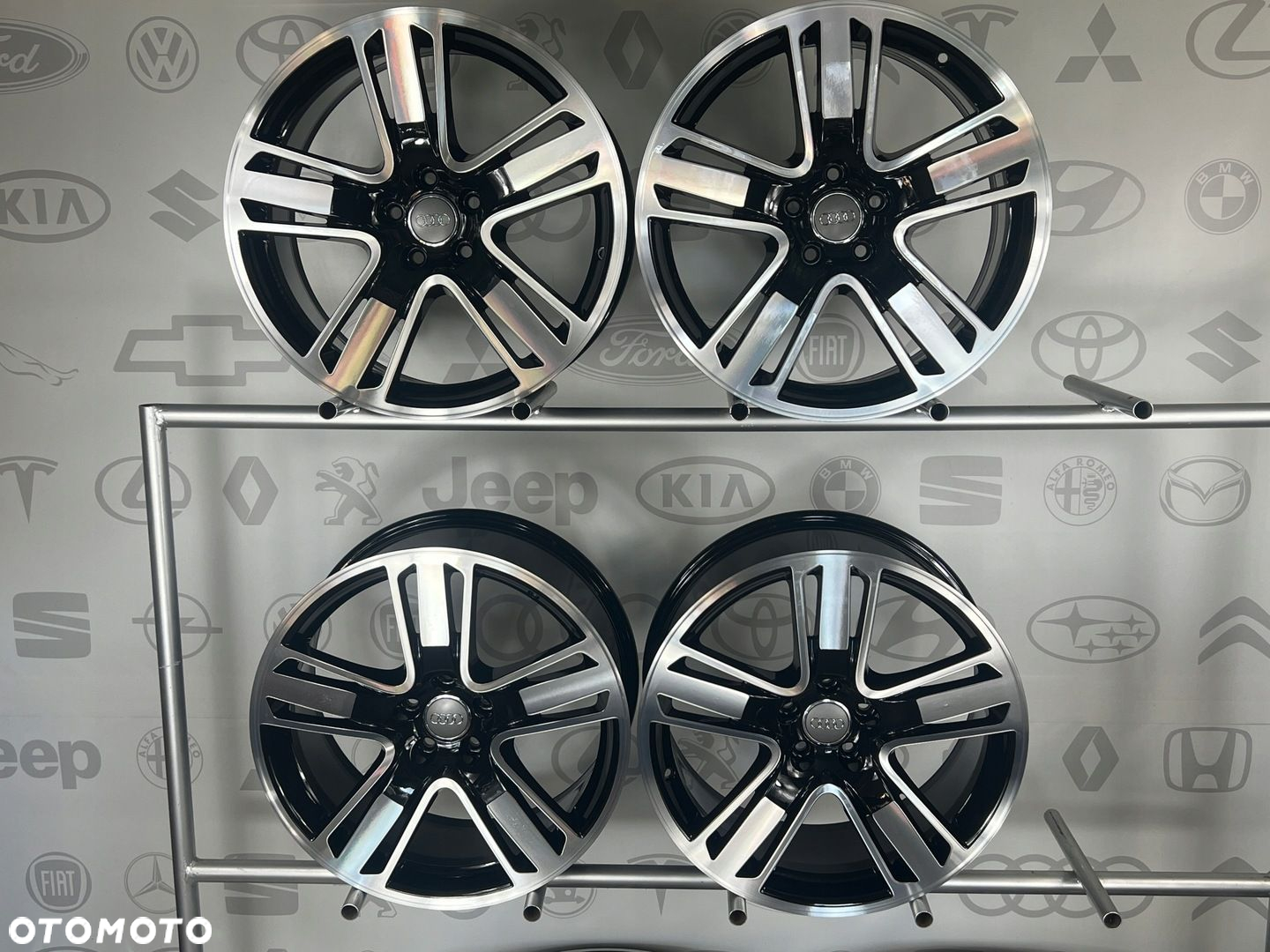 FELGI ALU AUDI 8T A5 S5 A4 A6 A7 Q5 Q7 4M S LINE 19 5X112 ET26 ORYGINALNE - 3