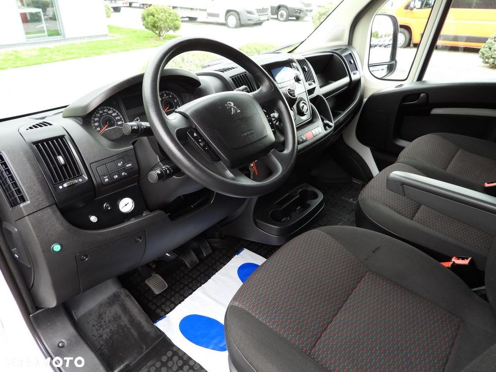 Peugeot BOXER PLANDEKA 10 PALET TEMPOMAT PNEUMATYKA KLIMATYZACJA  165KM - 3