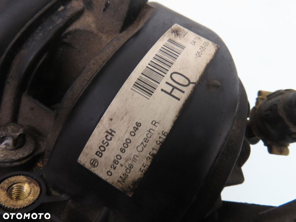 KOLEKTOR SSĄCY OPEL CORSA C 1.2 Twinport - Z 12 XEP 0280600046 55351916 - 2