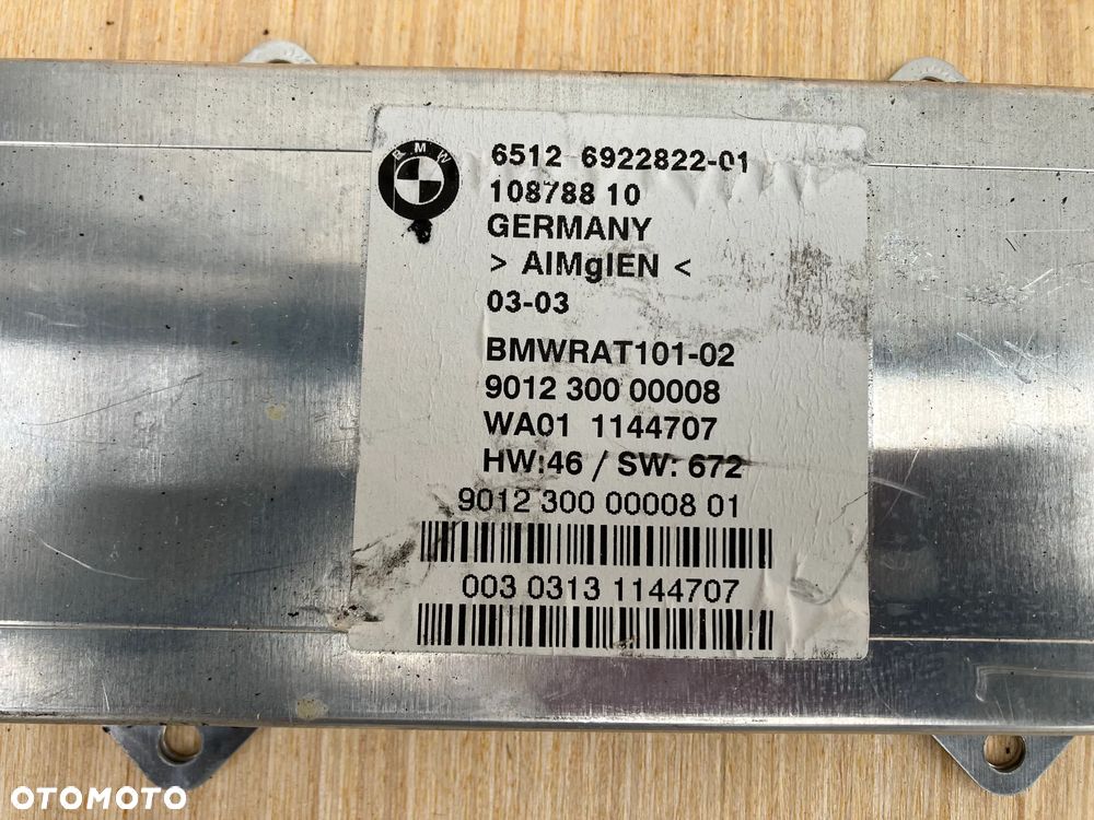 WZMACNIACZ ANTENOWY BMW 7 E65 MODUŁ ANTENY 6922822 - 2