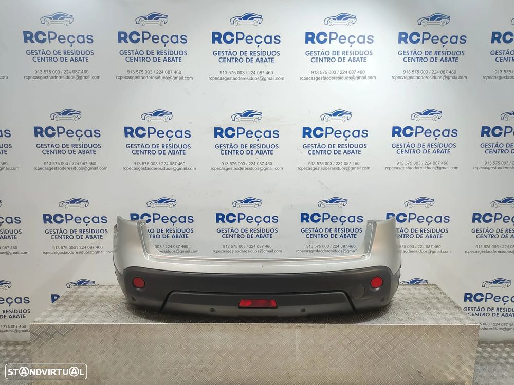 Parachoques trás traseiro original Nissan Qashqai J10 fase 1 de 2006 a 2010 com sensores de estacionamento - 7