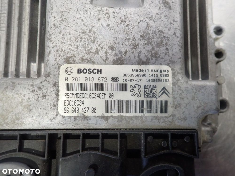 KOMPUTER SILNIKA PEUGEOT 207 9664843780 - 4