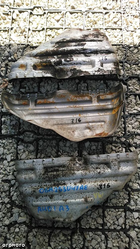 OSŁONA TERMICZNA KOLEKTORA WYDECHOWEGO VW AUDI SEAT SKODA - 14