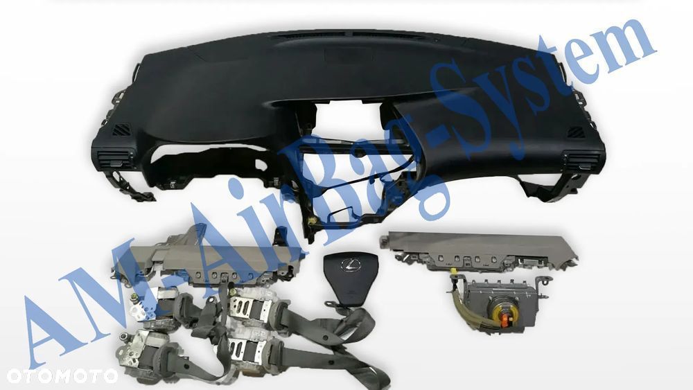 Lexus RX III 3 Deska Rozdzielcza Poduszki Pasy AirBag Konsola Kokpit Pulpit Regeneracja Naprawa - 1