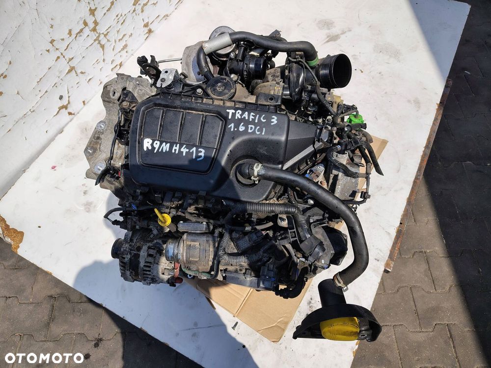 SILNIK KOMPLETNY R9M H413 RENAULT TRAFIC 3 III 1.6 DCI 87 TYŚ KM - 2