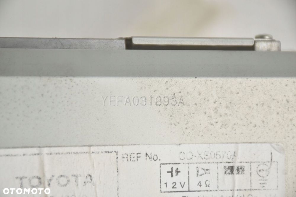 radio nawigacja * toyota avensis rav 4 86120-42240 b9004 - 6
