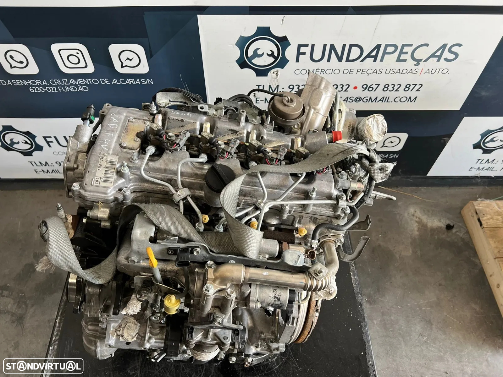 Motor Toyota 2.2 Ref: 2AD-FHV - 3