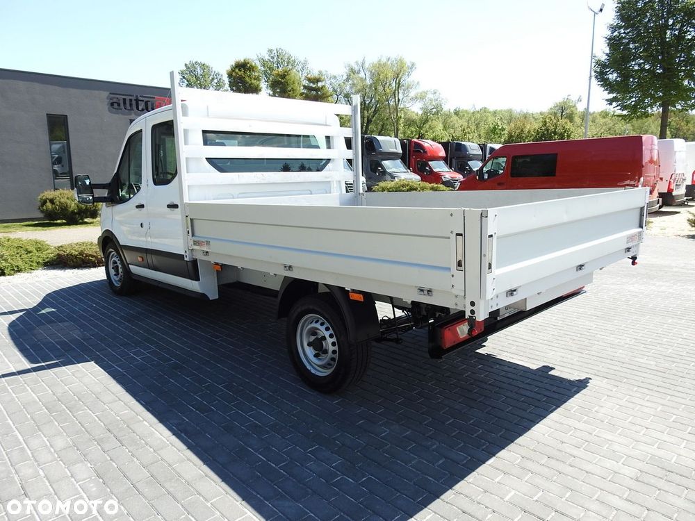 Ford TRANSIT SKRZYNIA PODWÓJNA KABINA DOKA 7 MIEJSC KLIMATYZACJA  130KM - 10