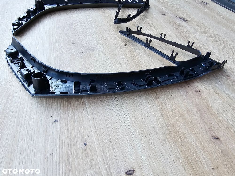 DEKORY DRZWI LISTWY RĄCZKI LEWY PRAWY PRZÓD OPEL ASTRA J SREBRO CARBON - 21