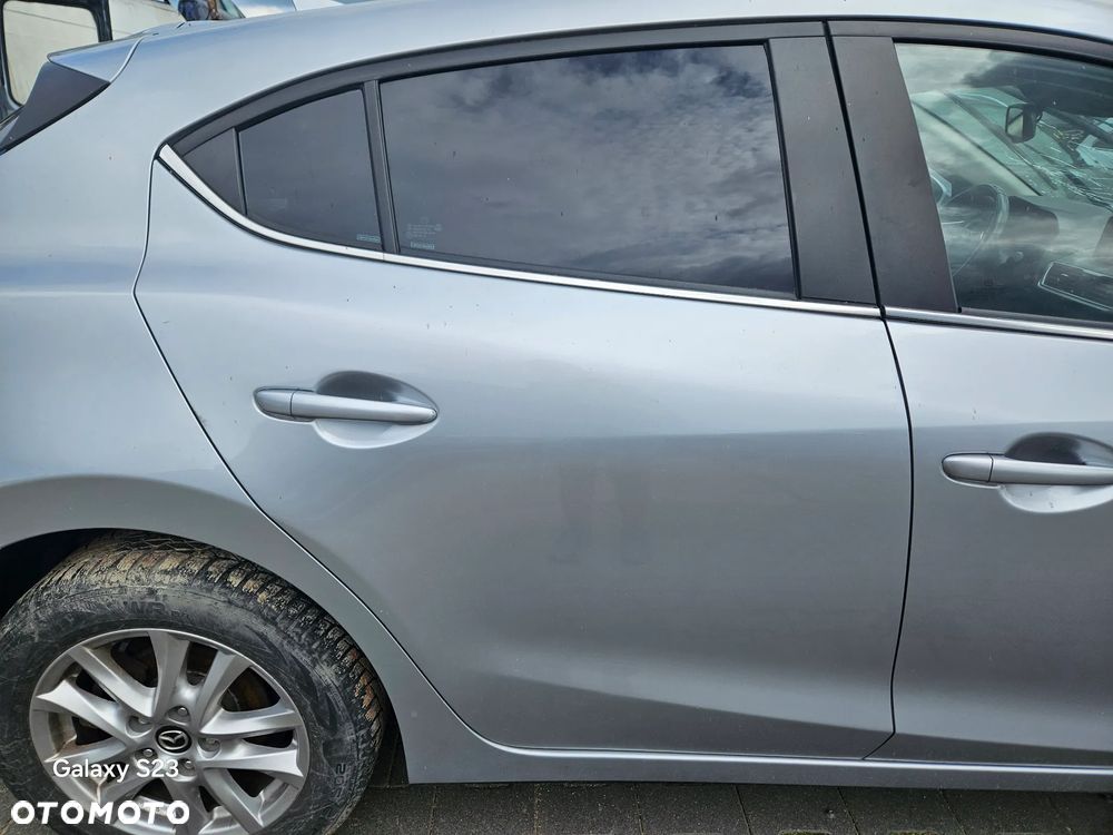 Drzwi lewe prawe tył tylne Mazda 3 III BM Lift 2017r 45P hatchback - 1