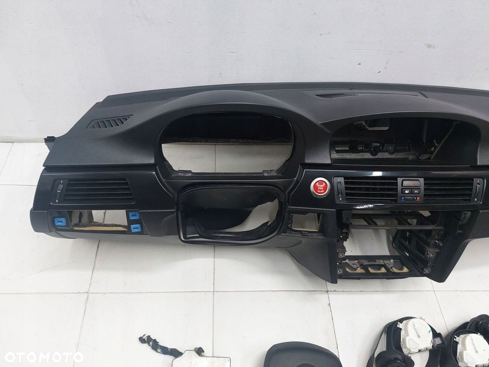 bmw 3 coupe e92 deska konsola poduszki airbag napinacze - 2