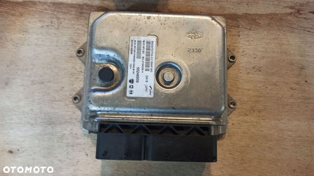 sterownik silnika 2.3 e5 ducato jumper boxer 11+ - 2