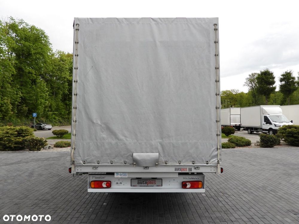 Renault MASTER  PLANDEKA 10 PALET WEBASTO TEMPOMAT LEDY PNEUMATYKA KLIMATYZACJA  165KM - 12