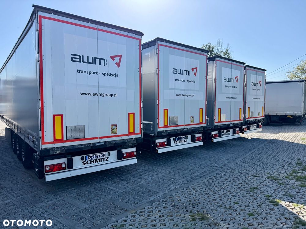 Schmitz Cargobull STANDART OŚ podnoszona sprawna opony 100%  alu deski nowa Plandeka - 7
