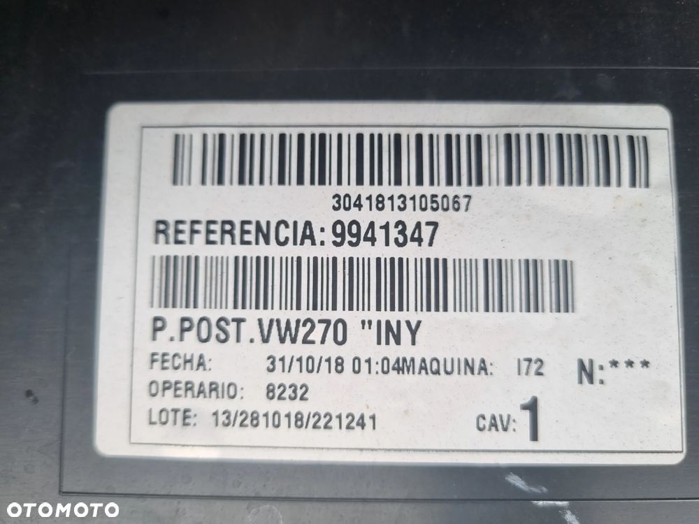 VW POLO 2G GTI ZDERZAK TYŁ TYLNY - 7